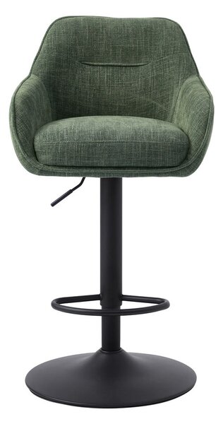 Zeleni barski stoli v kompletu 2 ks (višina sedeža 69 cm) Avola – Unique Furniture
