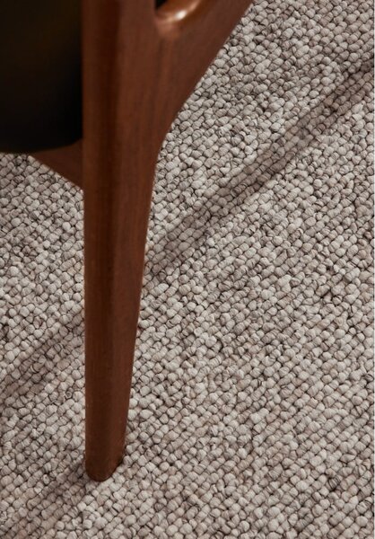 Siva/kremno bela pralna preproga 120x170 cm Rocco Dark Cream – Elle Decoration