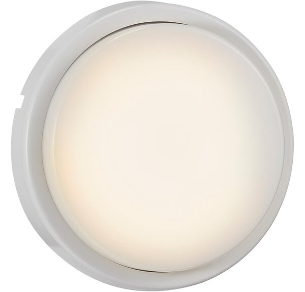 Nordlux -LED Zunanja stenska svetilka CUBA LED/6,5W/230V IP54 pr. 17,5 cm bela