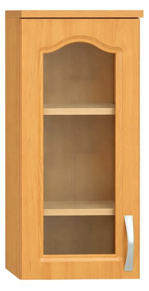 KONDELA Zgornja kuhinjska omara, jelša, LORA MDF NEW KLASIK W40S