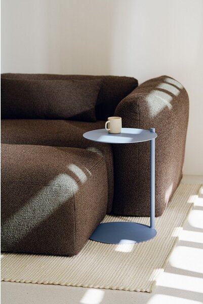 Jeklena okrogla stranska mizica 41x40 cm Ande – noo.ma
