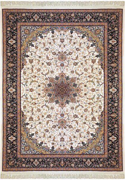 TKANA PREPROGA Isfahan Crem 133/190 cm večbarvno