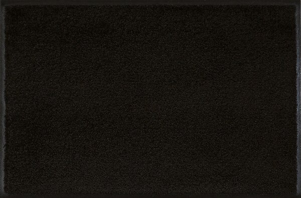 TEKAČ Raven Black 60/180 cm potiskano črna