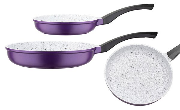 SET PONEV Violet Rose aluminij 2-delni