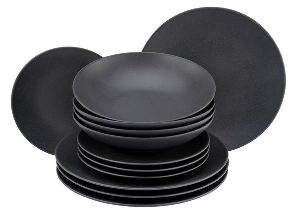 JEDILNI SERVIS Soft Touch Black