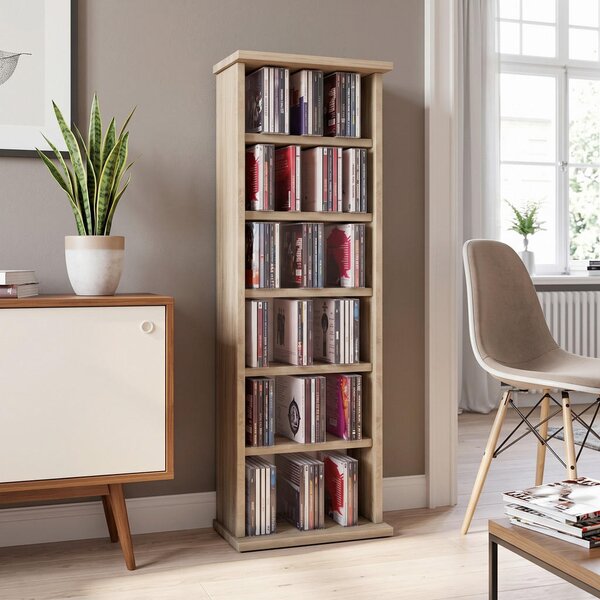 REGAL ZA CD-JE 31/92/18 cm barve hrasta