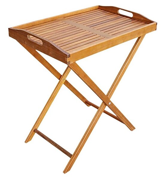 Sunfun Diana Stranska vrtna mizica (Do x Š x V: 68 x 44 x 73 cm, Rjave barve)
