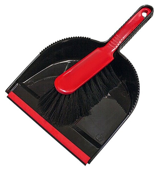 BAUHAUS Pometalni set (Plastika, Črno/rdeče barve)