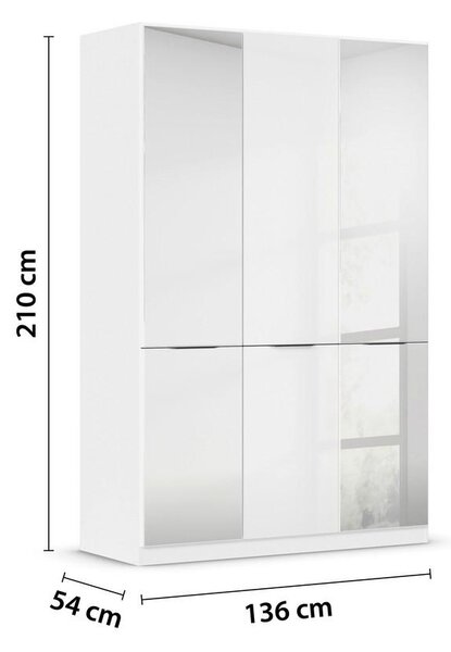 Modern Living Omara Za Oblačila Max, Bela