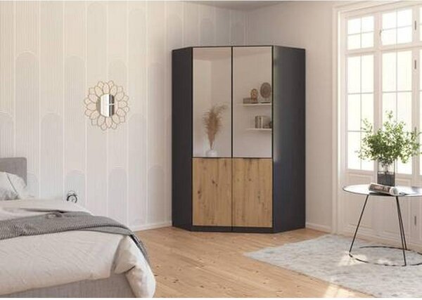 Modern Living Kotna Omara Max, Temno Siva, Barva Hrasta