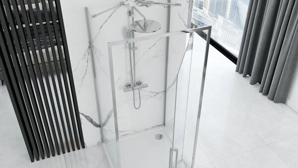 Tuš kabina Rapid Swing Chrome