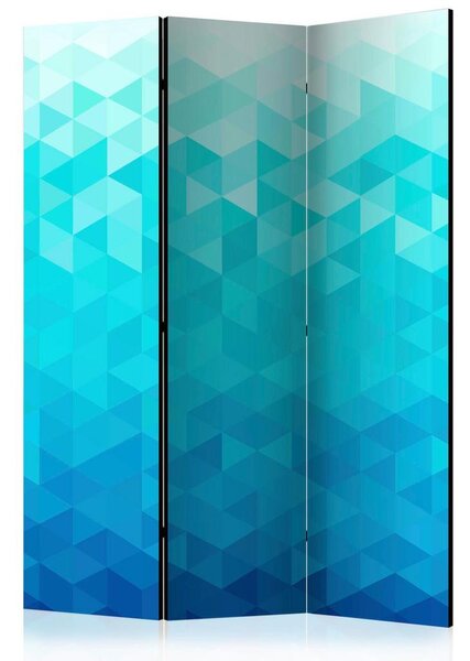 Artgeist Paravan Azure Pixel, 3-Delni, Dvostranski