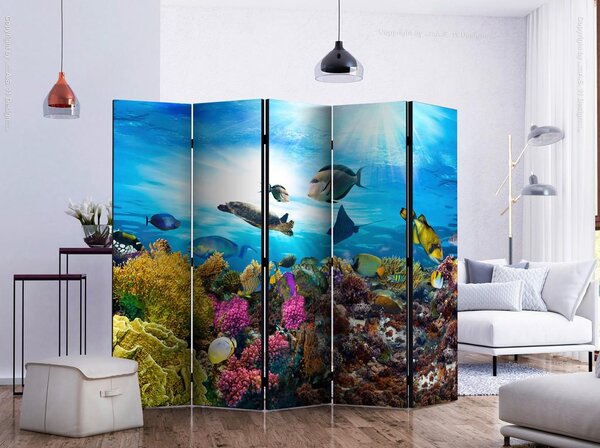 Artgeist Paravan Coral Reef I, 5-Delni, Dvostranski