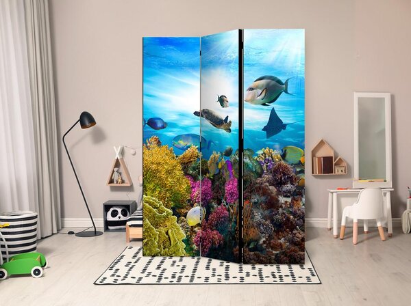 Artgeist Paravan Coral Reef, 3-Delni, Dvostranski