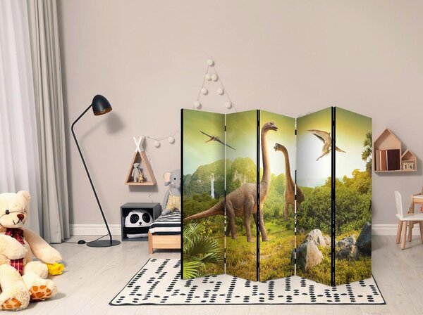 Artgeist Paravan Dinosaurs I, 5-Delni, Dvostranski