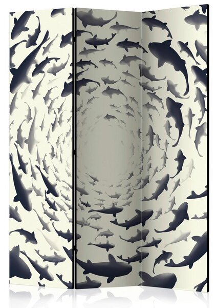 Artgeist Paravan Fish Swirl, 3-Delni, Dvostranski