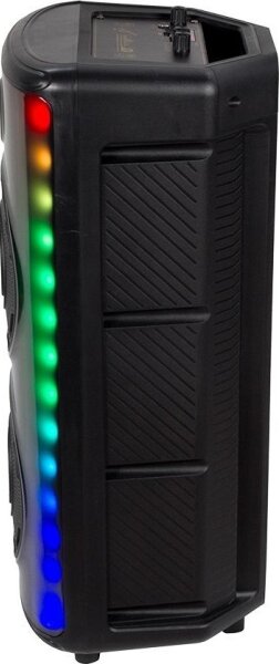 LED RGB Napolnitveni zvočnik z mikrofonom 600W/2400 mAh