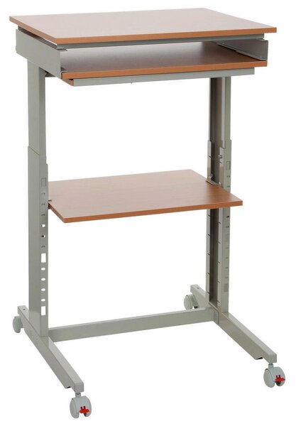 MID.YOU Pisalna Miza Workstation, Siva, Barva Bukve