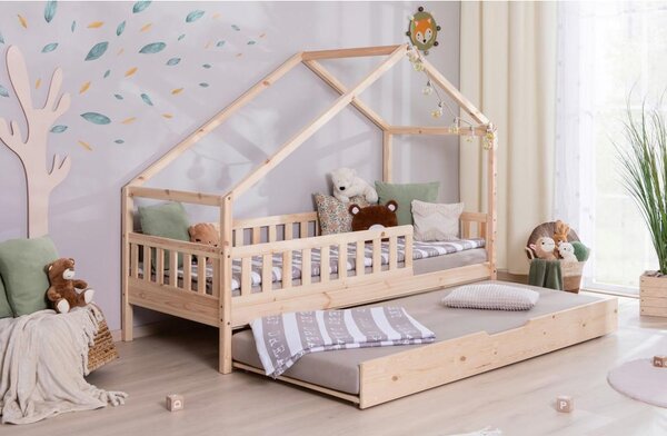 Livetastic Postelja Lou, 100x200cm, 2x Letveno Dno, Brez Vzmetnice