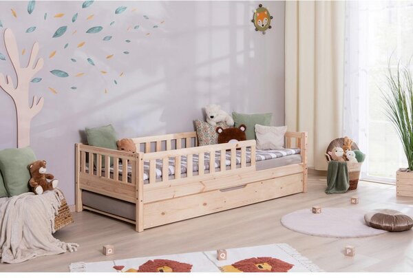 Livetastic Postelja Lou, 100x200cm, 2x Letveno Dno, Brez Vzmetnice