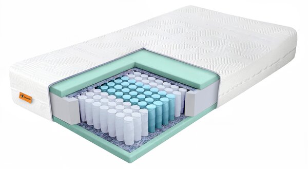 Wilsondo Žepkasta vzmetnica Restin 80x200 - prevleka Recycled