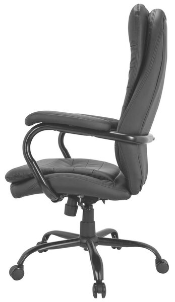 MID.YOU Pisarniški Stol Relax Xxl B, Pu, Črna