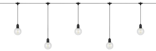 VRTNA 24 ZUNANJA DEKORACIJSKA SVETILKA 10L EXTRA ČRNE/PROZORNE FIKSNE LED SVETILKE IP44 MA108022