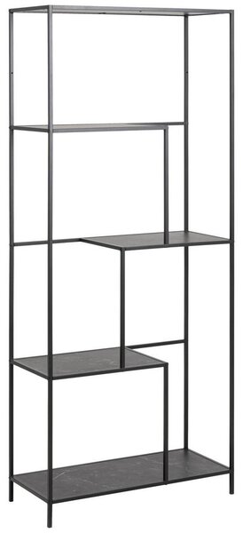 REGAL 72/170/32 cm črna