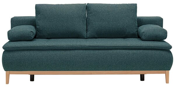 BOXSPRING ZOFA, barve petroleja tekstil