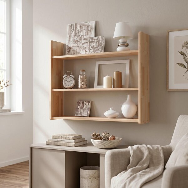 STENSKI REGAL 90/74/20 cm barve bukve