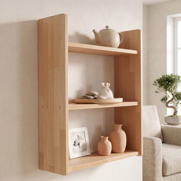 STENSKI REGAL 60/74/20 cm barve bukve