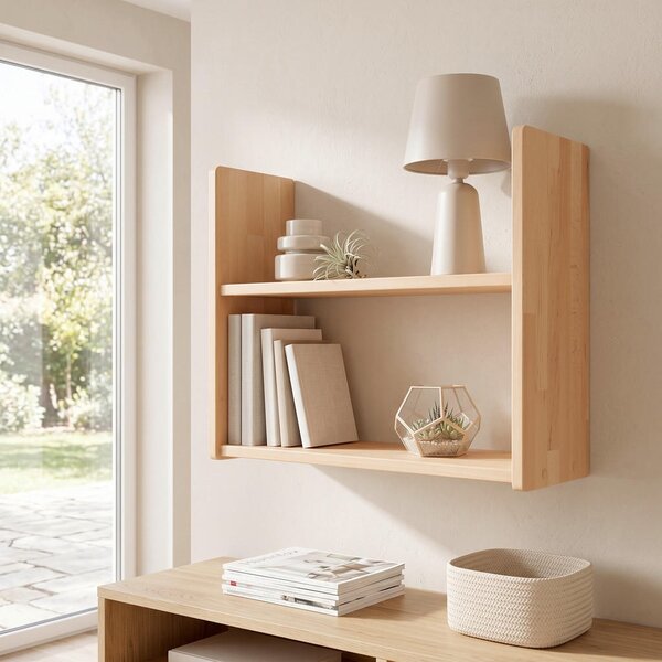 STENSKI REGAL 60/45/20 cm barve bukve