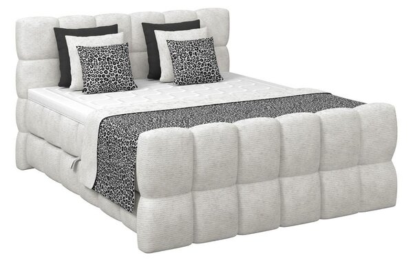 Sembella Postelja Boxspring Brisbane, Krem Barve, 180x200