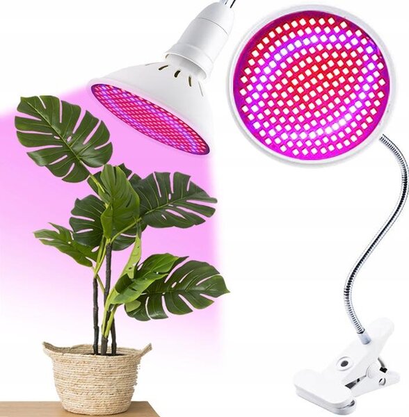 200 LED UV svetilka za rast rastlin 10W