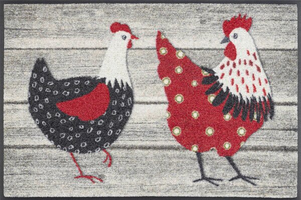 PREDPRAŽNIK Chicken Farm 40/60 cm potiskano večbarvno