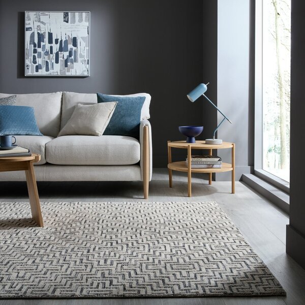 Siva preproga 160x230 cm Rhett – Flair Rugs