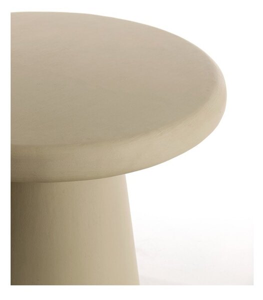 Bež okrogla mizica ø 60 cm Kulona – Light & Living