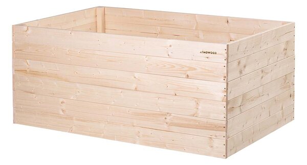 ATMOWOOD Lesena visoka greda 140 x 80 x 60 cm