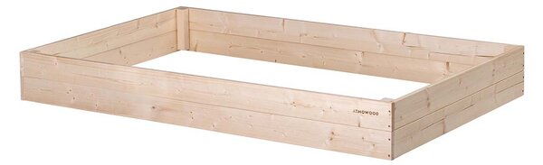 ATMOWOOD Lesena visoka greda 160 x 100 x 20 cm