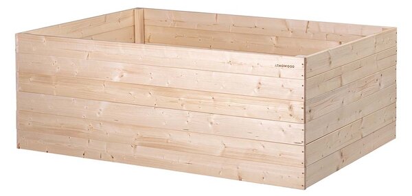 ATMOWOOD Lesena visoka greda 160 x 100 x 60 cm