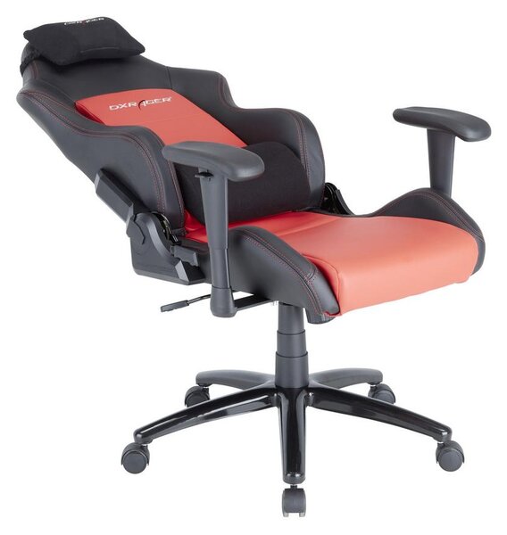 Dxracer Gaming Stol Dx Racer 4, Črna, Rdeča