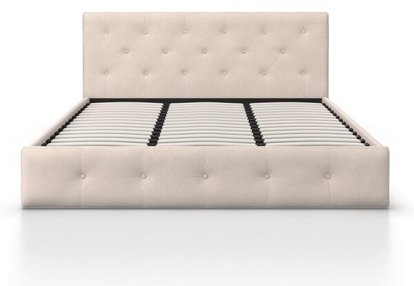 Bessagi Home Oblazinjena Postelja Julie, Krem, 180x200