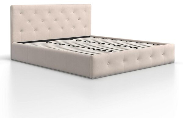 Bessagi Home Oblazinjena Postelja Julie, Krem, 180x200