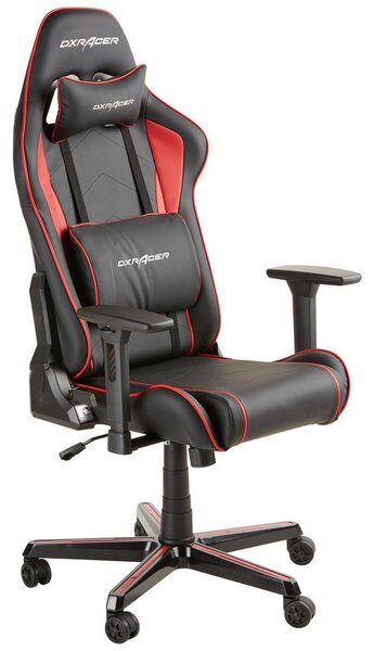 Mömax Gaming Stol Dx Racer P08, Črna, Rdeča