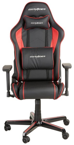 Mömax Gaming Stol Dx Racer P08, Črna, Rdeča