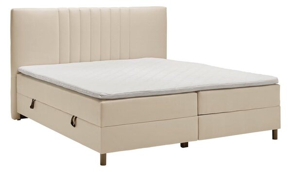 Modern Living Postelja Boxspring Roma, Bež, 180x200