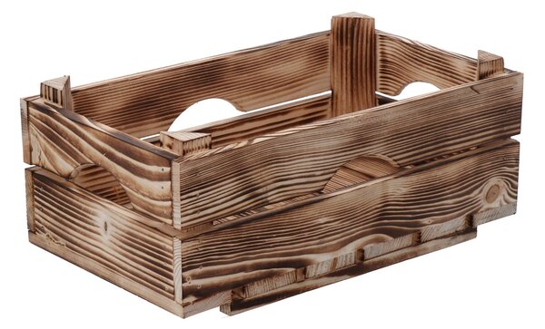 ATMOWOOD Ožgan lesen zaboj 34 x 20 x 14 cm