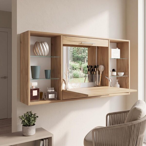 MID.YOU Stenski Regal Teala, Hrast