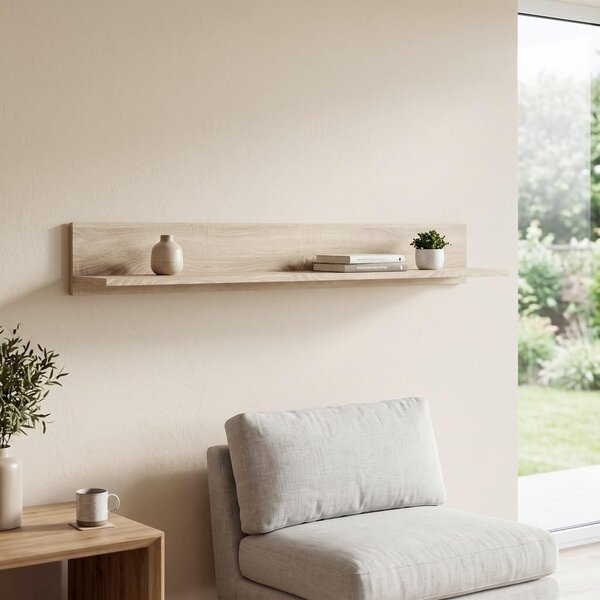 Modern Living Stenska Polica Lorenzo, Barva Hrasta