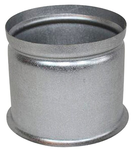 Bertrams Dvojna stenska obloga (Premer: 130 mm, Ogenj aluminiziran, Srebrno-sive barve)